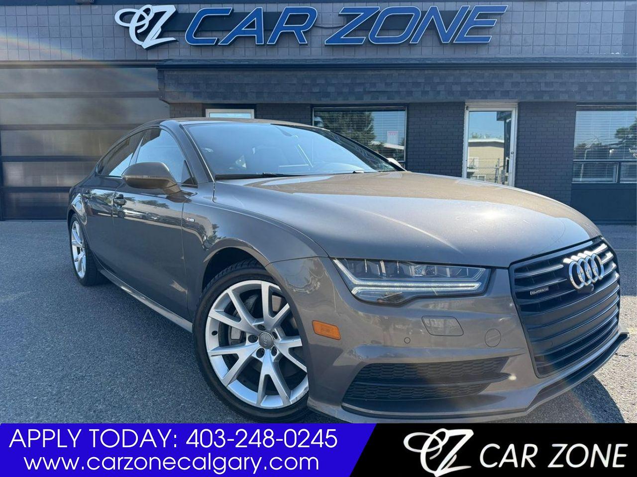 Used 2016 Audi A7 AWD 3.0T Technik S-Line | One Owner for sale in Calgary, AB