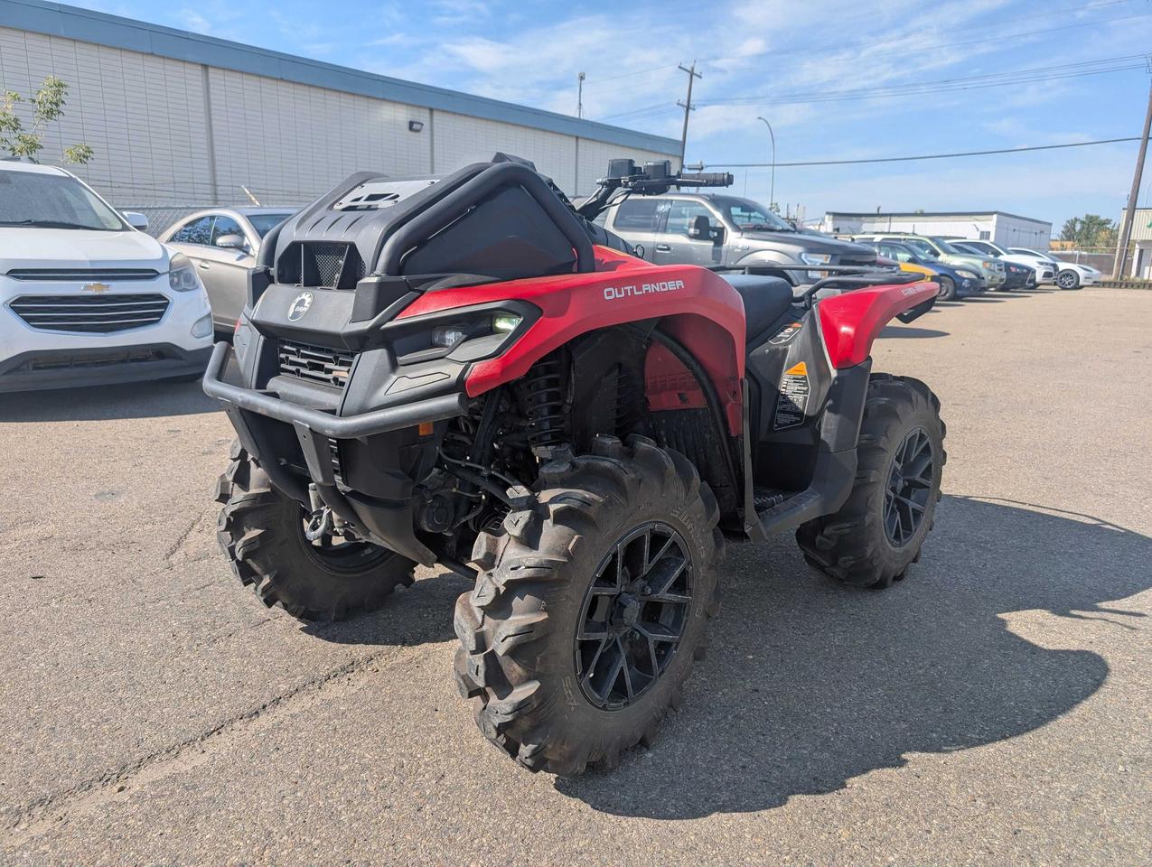 <p data-start=152 data-end=458>The 2024 Can-Am Outlander 700 X MR is built for mud riders who demand performance, durability, and factory-installed mud features. Powered by a 650cc Rotax ACE single-cylinder engine producing 50 HP, this ATV delivers smooth, responsive power and dependable torque to conquer deep ruts and swampy trails.</p><p data-start=152 data-end=458>&nbsp;</p><p data-start=460 data-end=823>Purpose-built for extreme terrain, the X MR edition comes equipped with a factory snorkeled CVT and engine intake system, a relocated radiator for superior cooling, and a mud-tuned CVT transmission designed for low-end torque. With selectable 2WD/4WD and Visco-4Lok auto-locking front differential, traction is always on your side when the conditions get tough.</p><p data-start=460 data-end=823>&nbsp;</p><p data-start=825 data-end=1146>With 28&rdquo; ITP Cryptid tires on 12&rdquo; aluminum wheels and 13 inches of ground clearance, the Outlander 700 X MR digs in and pushes forward through the stickiest terrain. Arched double A-arms and Torsional Trailing Arm Independent (TTI) rear suspension provide 9.75&rdquo; of travel for stability, comfort, and confident handling.</p><p data-start=825 data-end=1146>&nbsp;</p><p data-start=1148 data-end=1424>This 1-seater also comes equipped with a factory-installed 3,500-lb winch, aggressive X MR styling, mud-ready footwells, and a digital gauge display. Inside, you&rsquo;ll find rugged construction and rider-focused ergonomics designed to thrive in the harshest riding environments.</p><p data-start=153 data-end=475>&nbsp;</p><p data-start=1426 data-end=1521 data-is-last-node= data-is-only-node=>Call or message us today to learn more about financing, trade-ins, or delivery across Canada.</p>