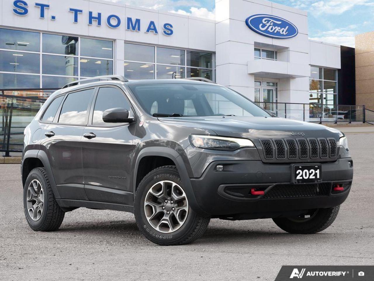 Used 2021 Jeep Cherokee Trailhawk for sale in St Thomas, ON