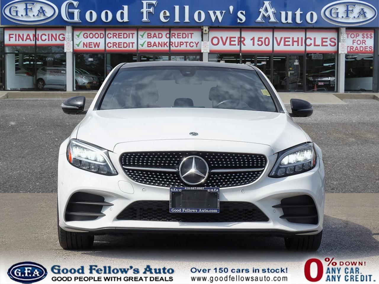 2021 Mercedes-Benz C-Class 4MATIC, PREMIUM PACKAGE, LEATHER SEATS, PANORAMIC - Photo #2