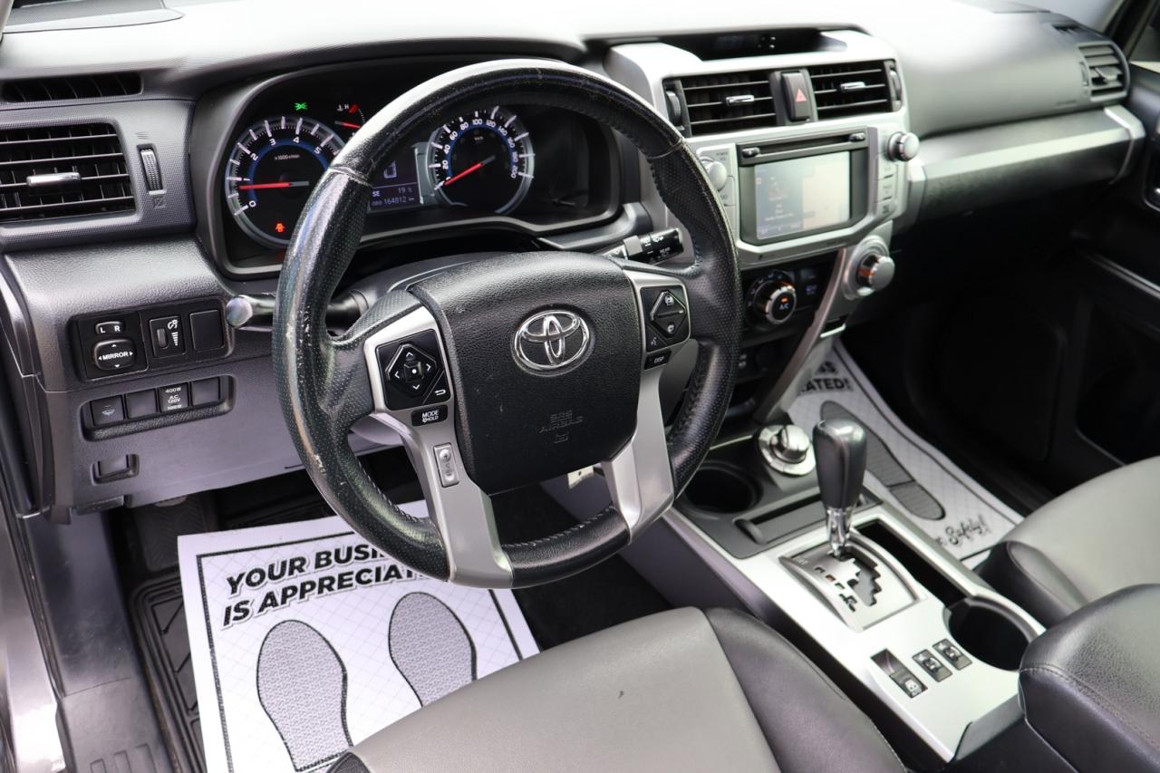 2016 Toyota 4Runner V6 SR5-LIMITED/PREMIUM PKG 4WD CERTIFIED *1 OWNER*7 SEATS* CAMERA NAV BLUETOOTH LEATHER HEATED SEATS SUNROOF CRUISE ALLOYS - Photo #9