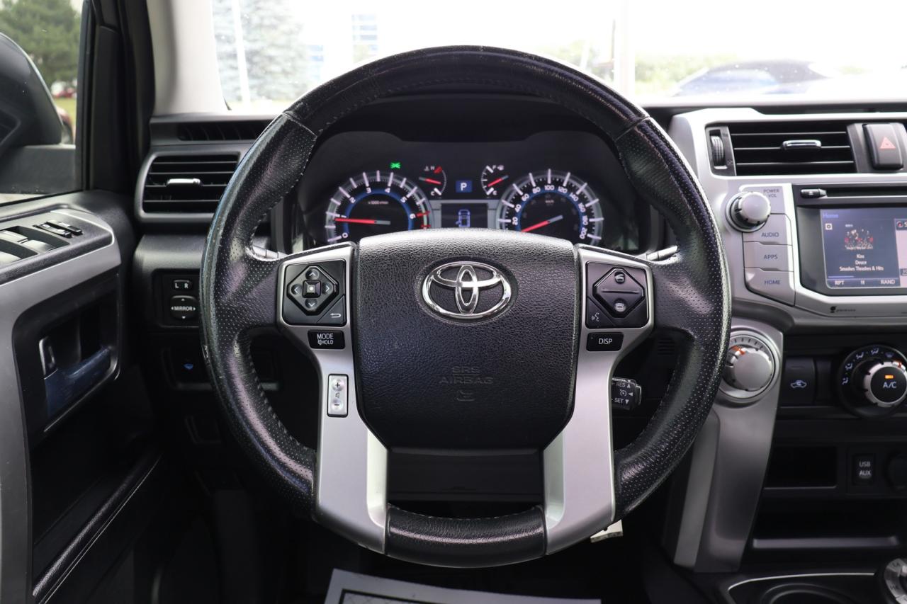 2016 Toyota 4Runner V6 SR5-LIMITED/PREMIUM PKG 4WD CERTIFIED *1 OWNER*7 SEATS* CAMERA NAV BLUETOOTH LEATHER HEATED SEATS SUNROOF CRUISE ALLOYS - Photo #10