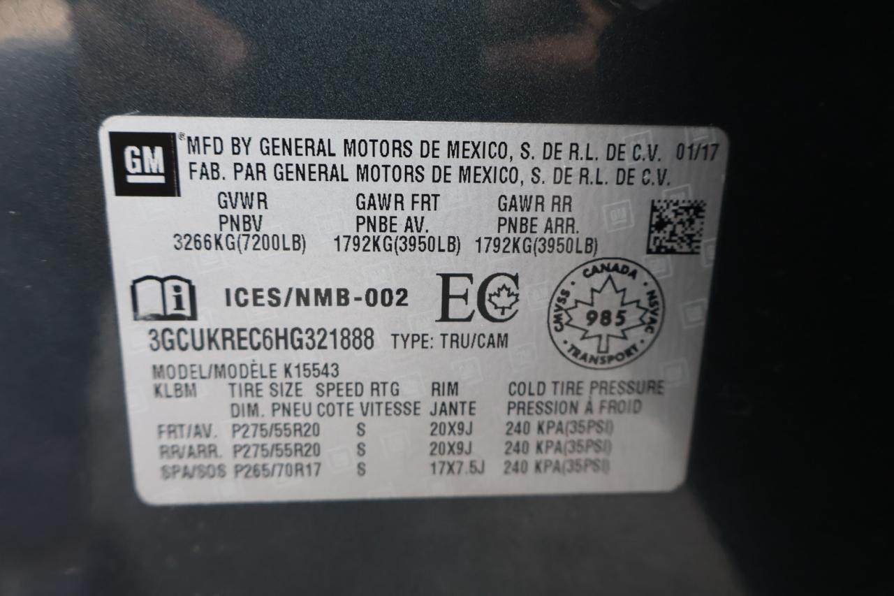 2017 Chevrolet Silverado 1500 V8 LT-Z71 4WD CREW CERTIFIED *ACCIDENT FREE*CHEVY MAINTAIN* CAMERA BLUETOOTH HEATED SEATS CRUISE ALLOYS - Photo #36