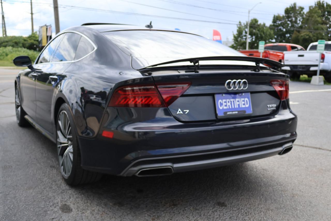 2016 Audi A7 TECH S-LINE QUATTRO AWD CERTIFIED *ACCIDENT FREE* CAMERA NAV BLUETOOTH LEATHER HEATED SEATS SUNROOF CRUISE ALLOYS - Photo #5