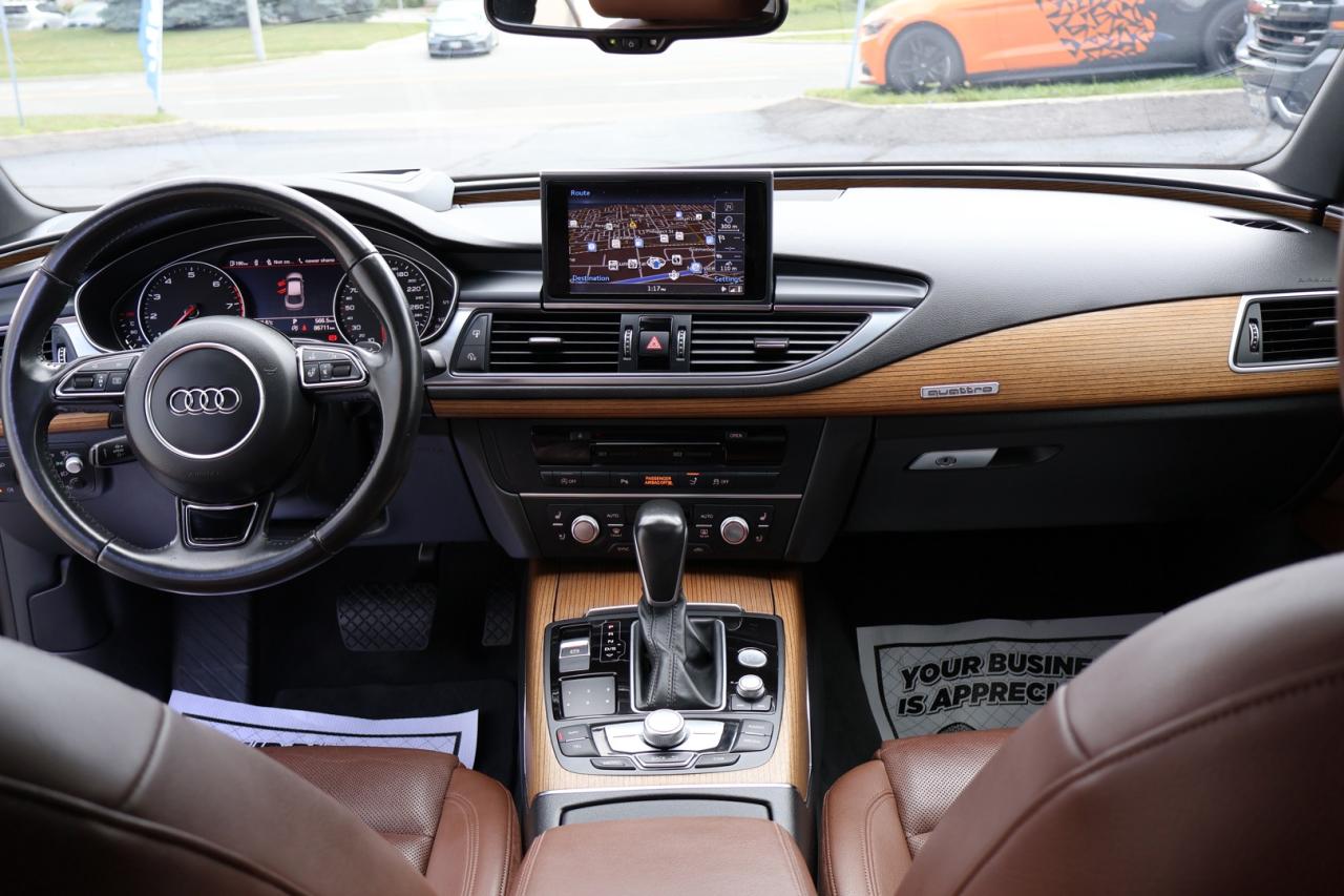 2016 Audi A7 TECH S-LINE QUATTRO AWD CERTIFIED *ACCIDENT FREE* CAMERA NAV BLUETOOTH LEATHER HEATED SEATS SUNROOF CRUISE ALLOYS - Photo #12