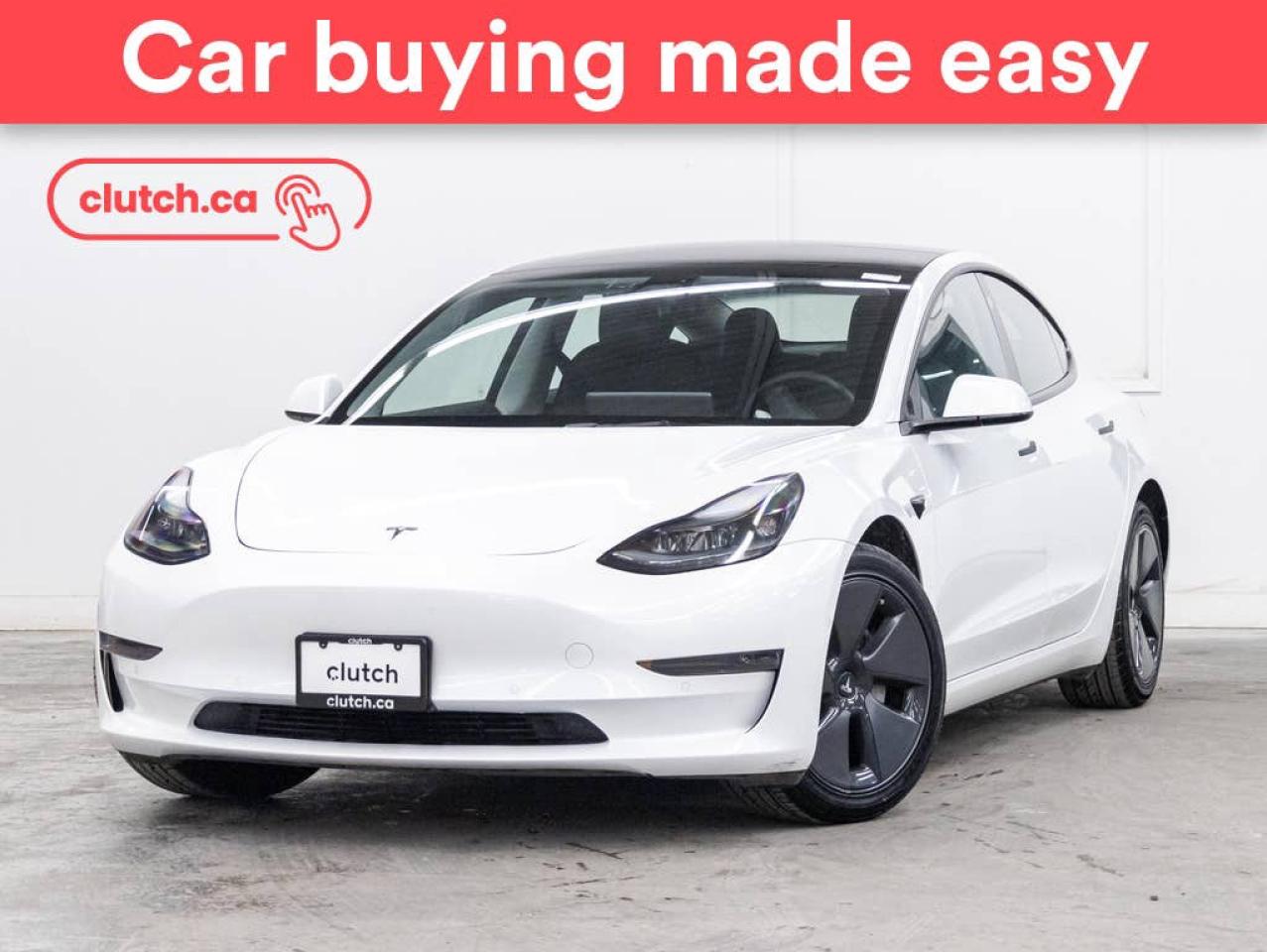 Used 2022 Tesla Model 3 Standard Range Plus w/ Heated Front Seats, Rearview Cam, Nav for sale in Toronto, ON