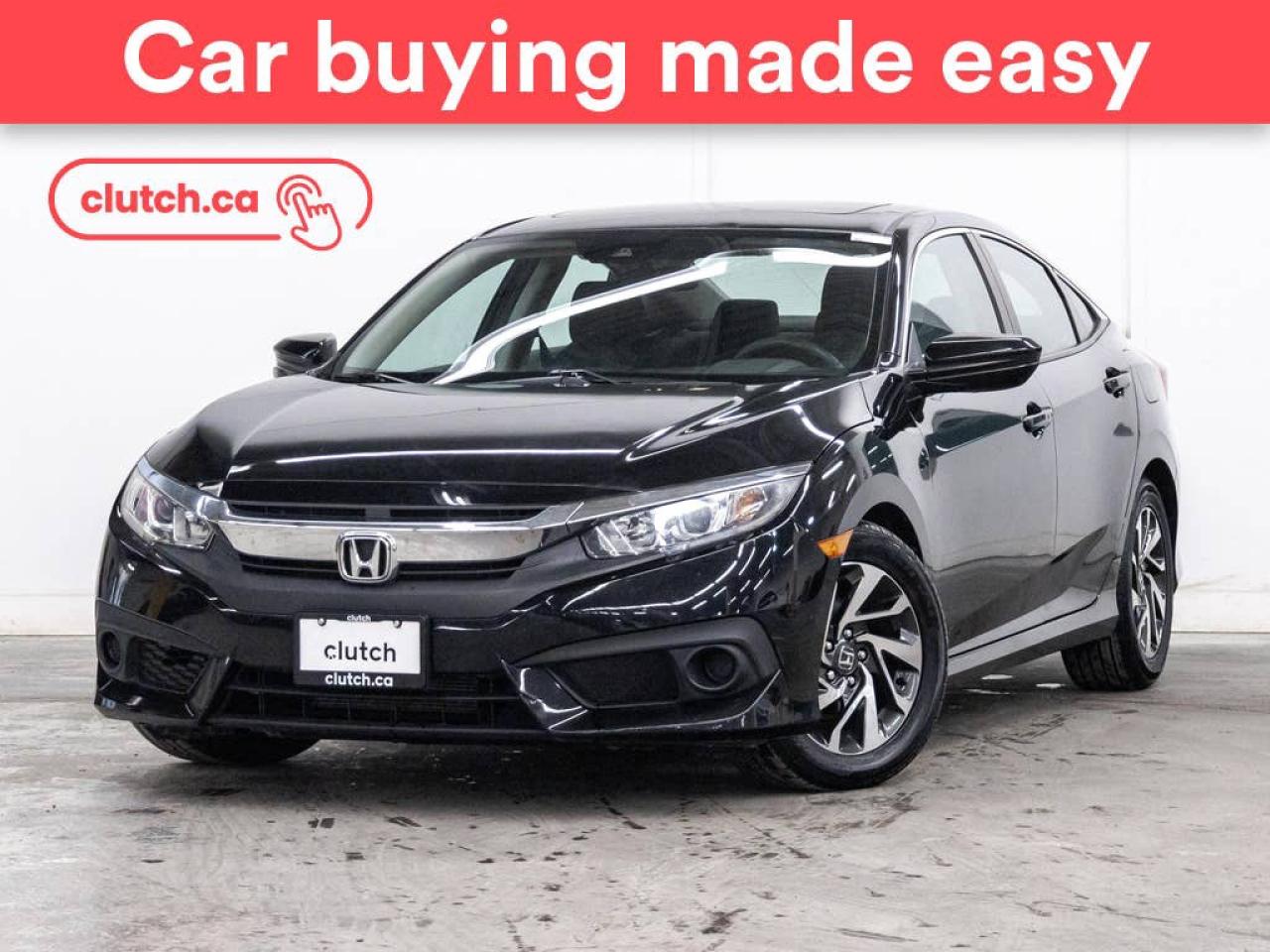 Used 2017 Honda Civic EX w/ Apple CarPlay & Android Auto, Front Heated Seats, Rearview Cam for sale in Toronto, ON
