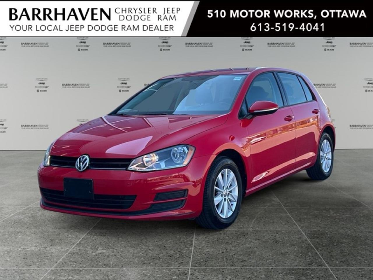 Used 2017 Volkswagen Golf 1.8 TSI Comfortline | Ultra Low KM's for sale in Ottawa, ON