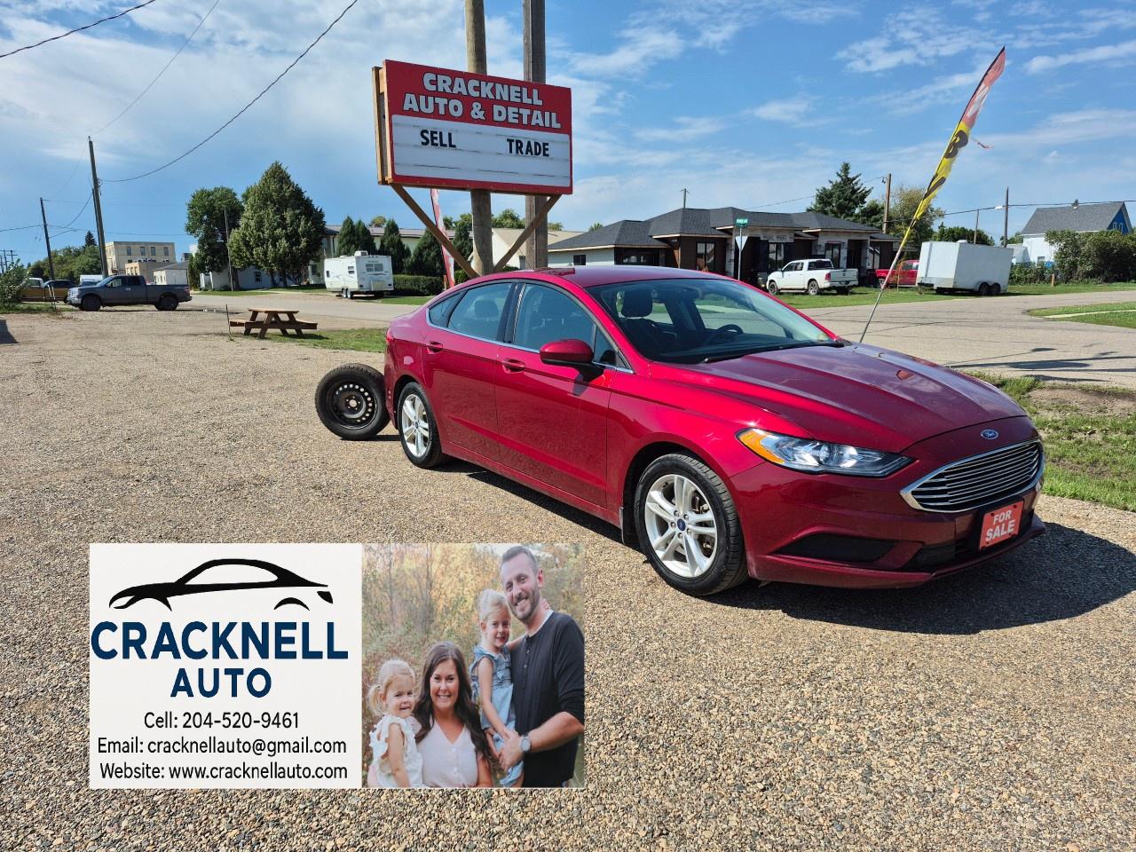 Used 2018 Ford Fusion SE FWD for sale in Carberry, MB