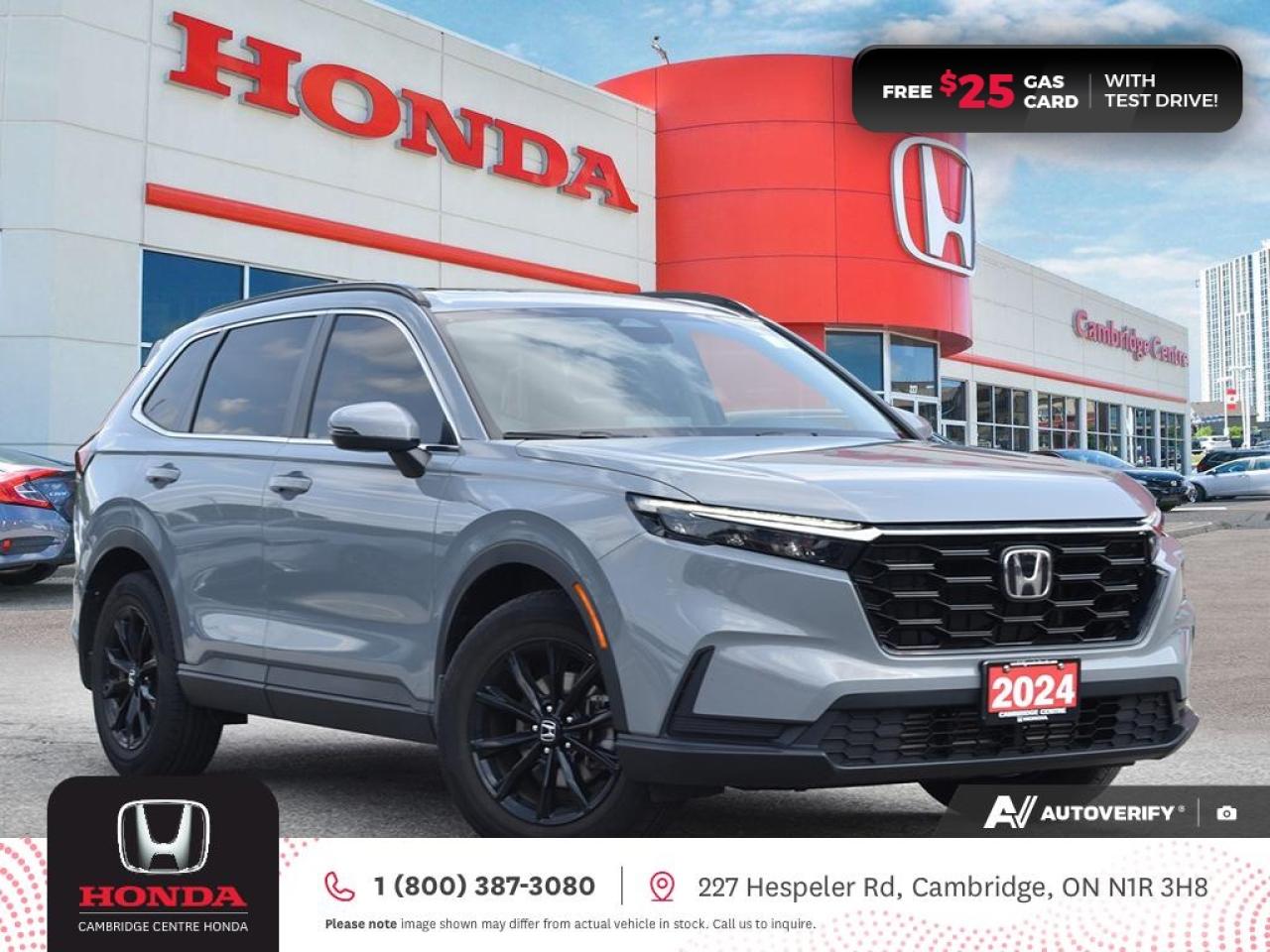 Used 2024 Honda CR-V Sport APPLE CARPLAY™/ANDROID AUTO™ | POWER SUNROOF | REARVIEW CAMERA for sale in Cambridge, ON