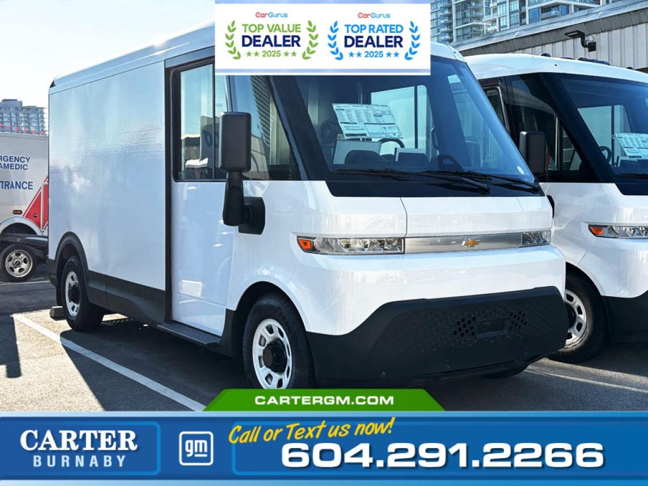 New 2025 Chevrolet BRIGHTDROP 400 AWD |  UP TO 437 KM. RANGE/11,000 LBS GVWR for sale in Burnaby, BC