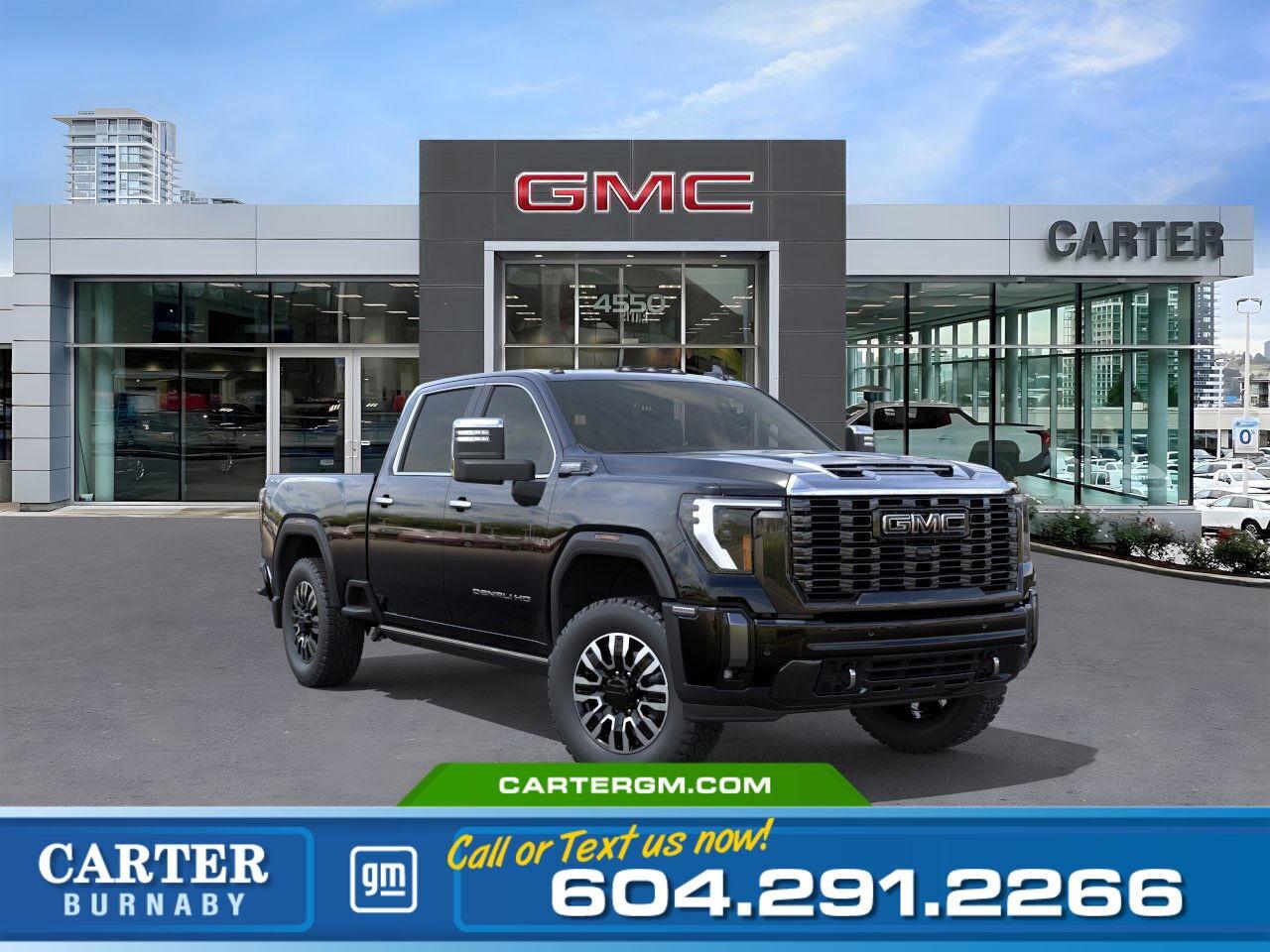 New 2026 GMC Sierra 3500 HD DENALI ULTIMATE 4WD | TRAILERING SYS/OFF ROAD PKG for sale in Burnaby, BC