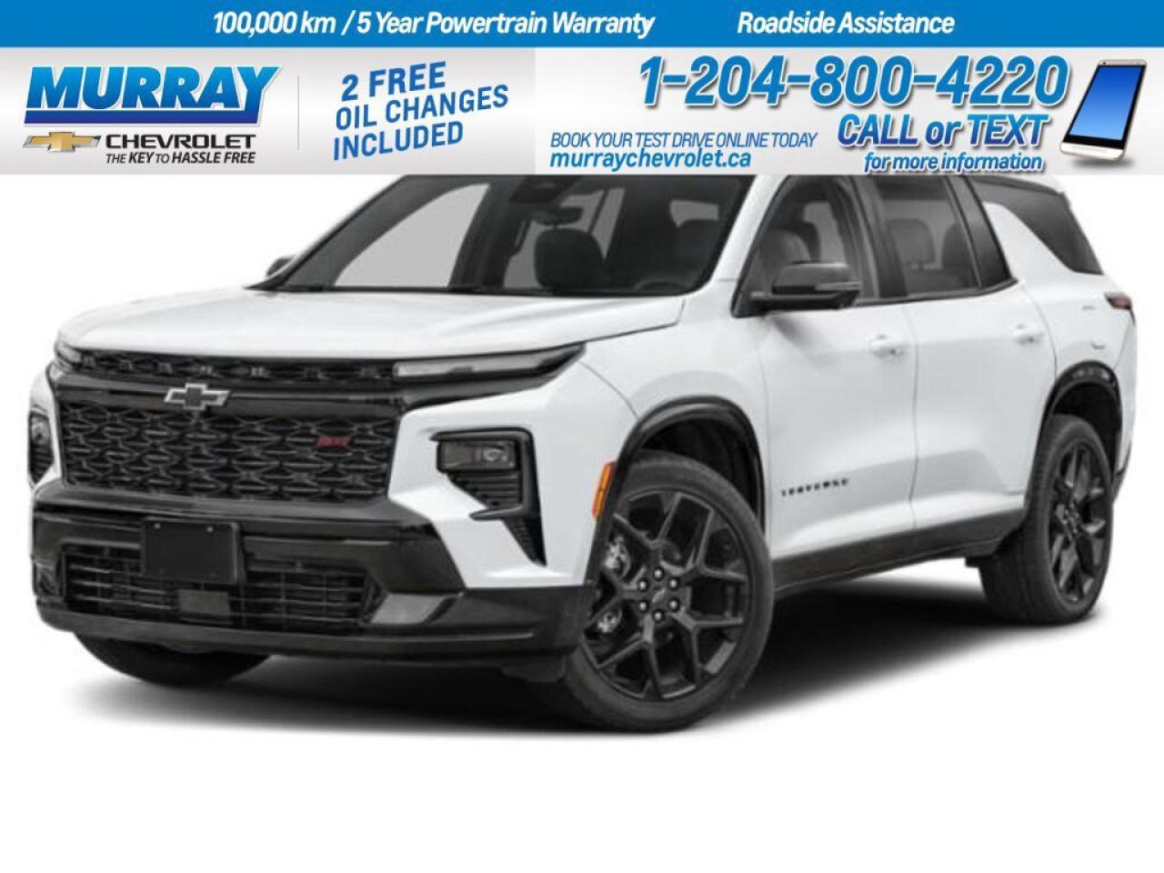 New 2026 Chevrolet Traverse RS for sale in Winnipeg, MB