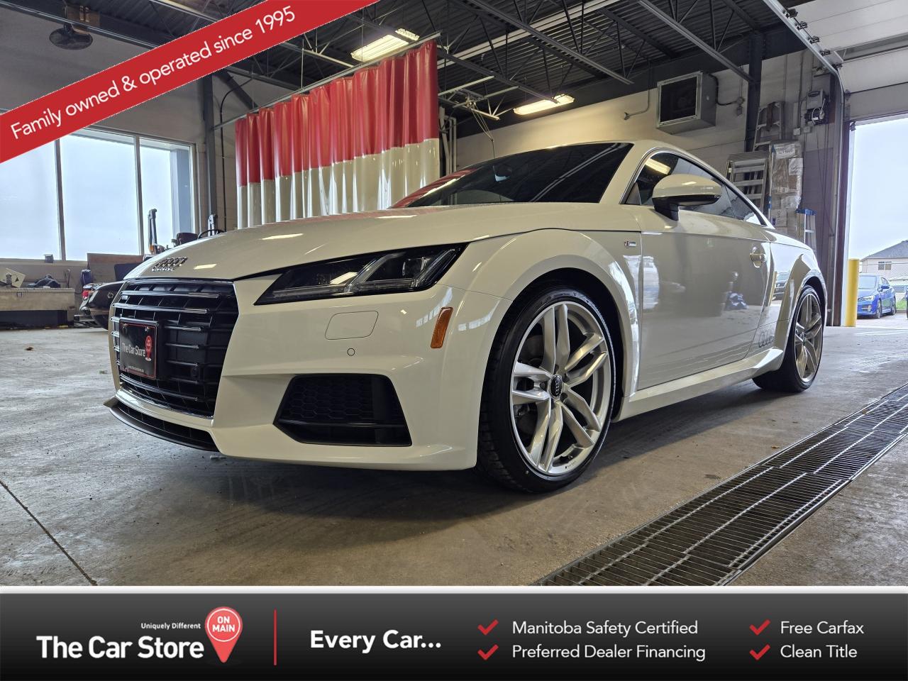 Used 2018 Audi TT AWD PROGRESSIV Local MB Car NO COLLISIONS for sale in Winnipeg, MB