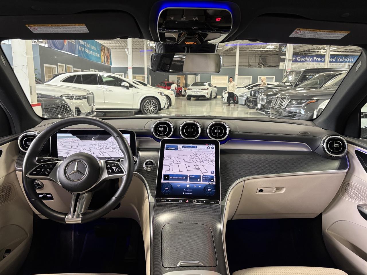 2024 Mercedes-Benz GLC GLC300|4MATIC|CLUSTERNAV|CREAMLEATHER|AMBIENT|LED| - Photo #13