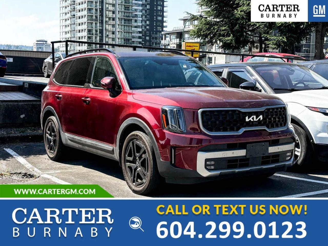 Used 2023 Kia Telluride X-LINE AWD | SUNROOF/POWER & HEAT SEAT/HD SURROUND for sale in Burnaby, BC