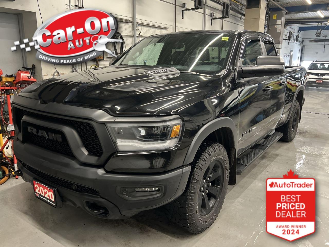 Used 2020 RAM 1500 REBEL 4X4 | 5.7L HEMI V8 | HTD LEATHER | CARPLAY for sale in Ottawa, ON