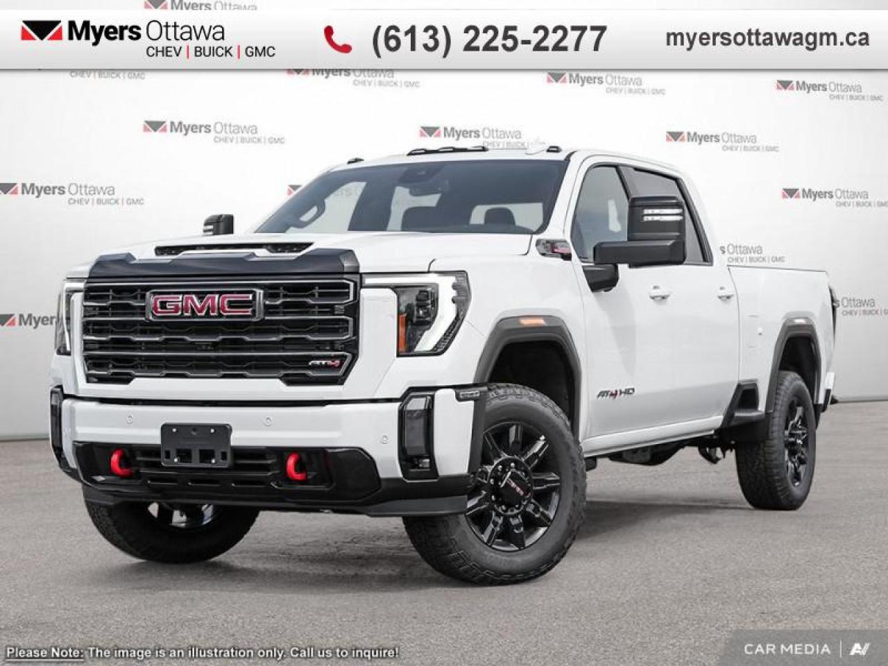 New 2025 GMC Sierra 3500 HD AT4  - Leather Seats - Assist Steps for sale in Ottawa, ON