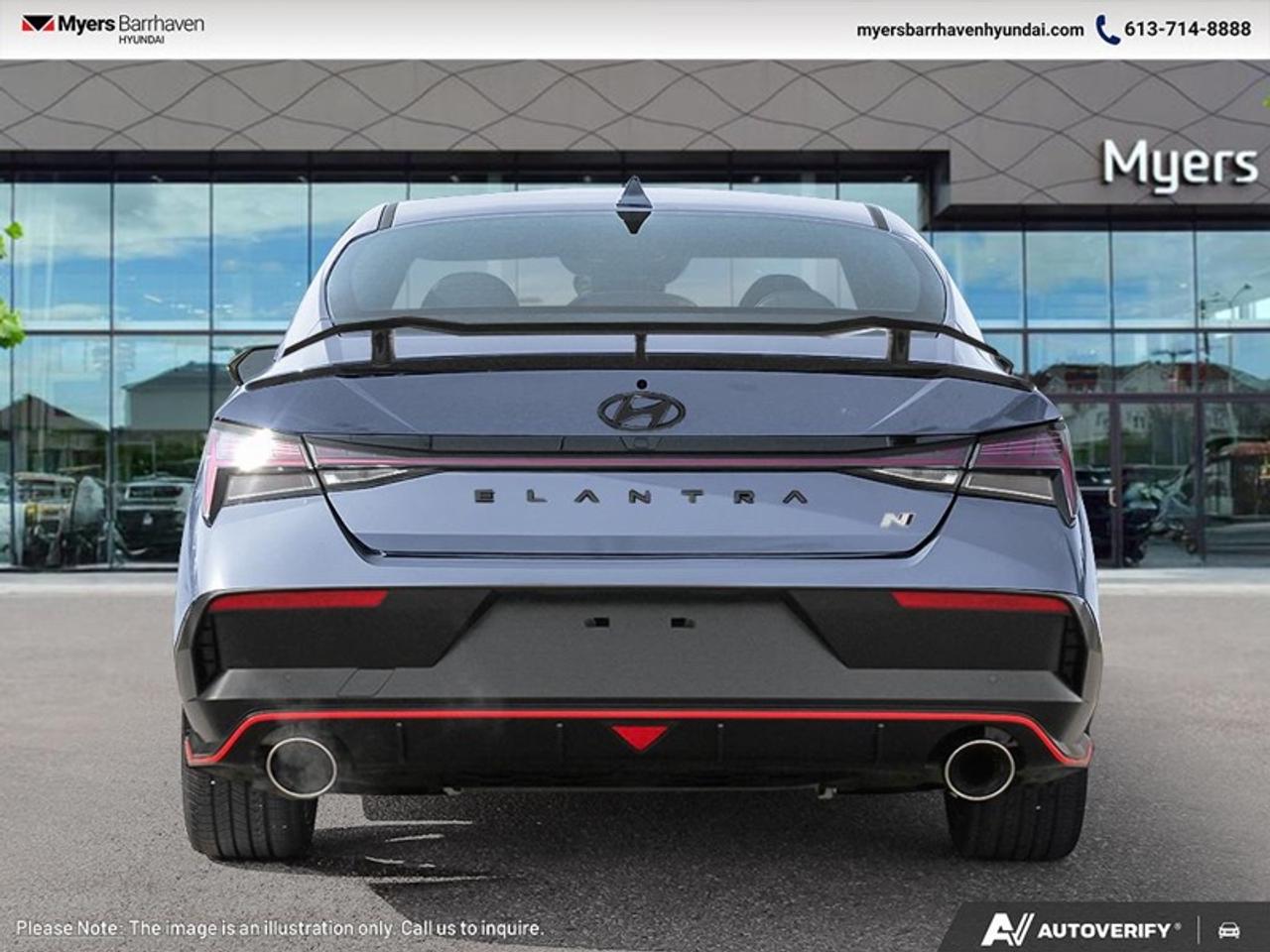 2025 Hyundai Elantra N DCT  - Sunroof -  Premium Audio - $281 B/W Photo