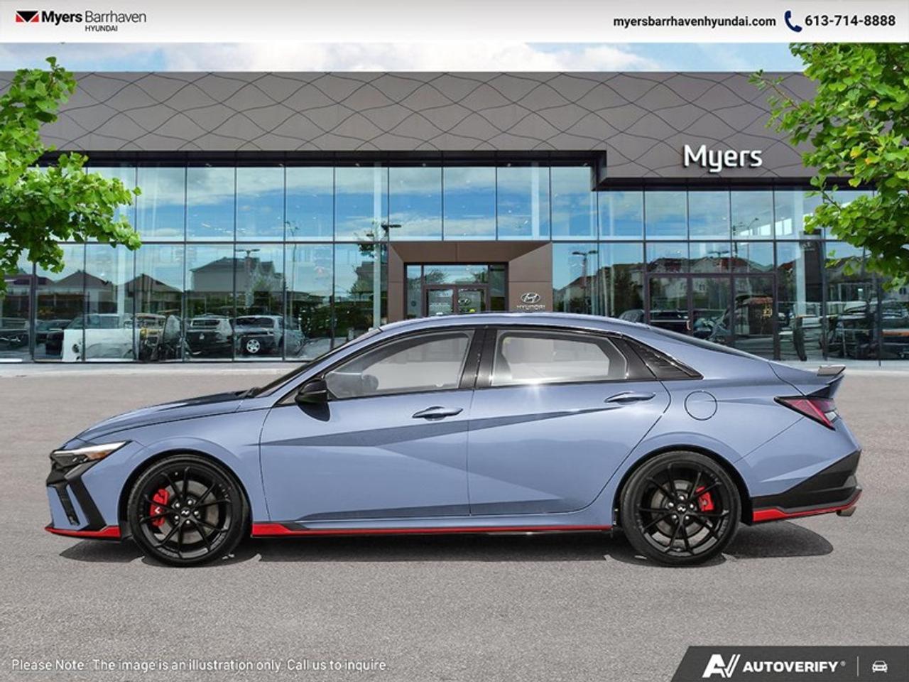 2025 Hyundai Elantra N DCT  - Sunroof -  Premium Audio - $281 B/W Photo