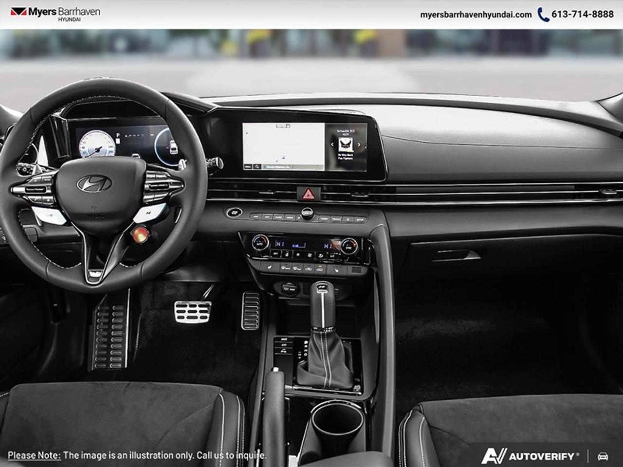2025 Hyundai Elantra N DCT  - Sunroof -  Premium Audio - $281 B/W Photo