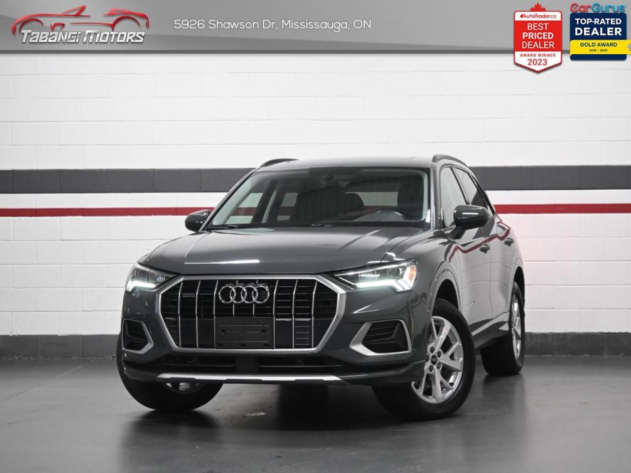 Used 2021 Audi Q3 No Accident Digital Dash Panoramic Roof for sale in Mississauga, ON