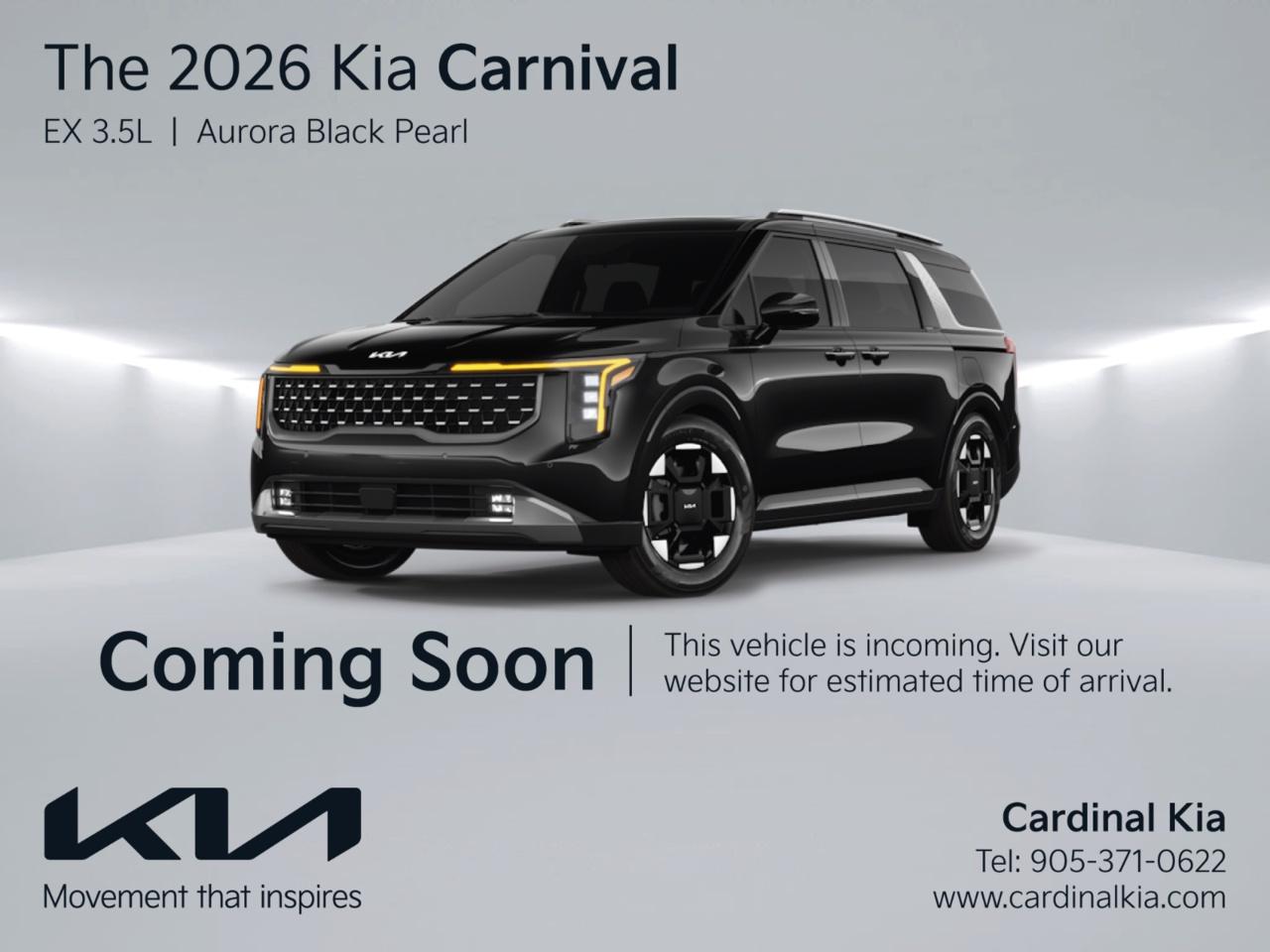 New 2026 Kia Carnival EX for sale in Niagara Falls, ON