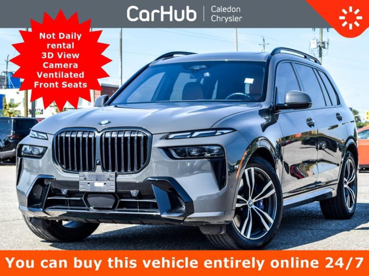 Used 2023 BMW X7 xDrive40i 7 Passenger Navigation Pano Roof Blind Spot Lane Assist for sale in Bolton, ON