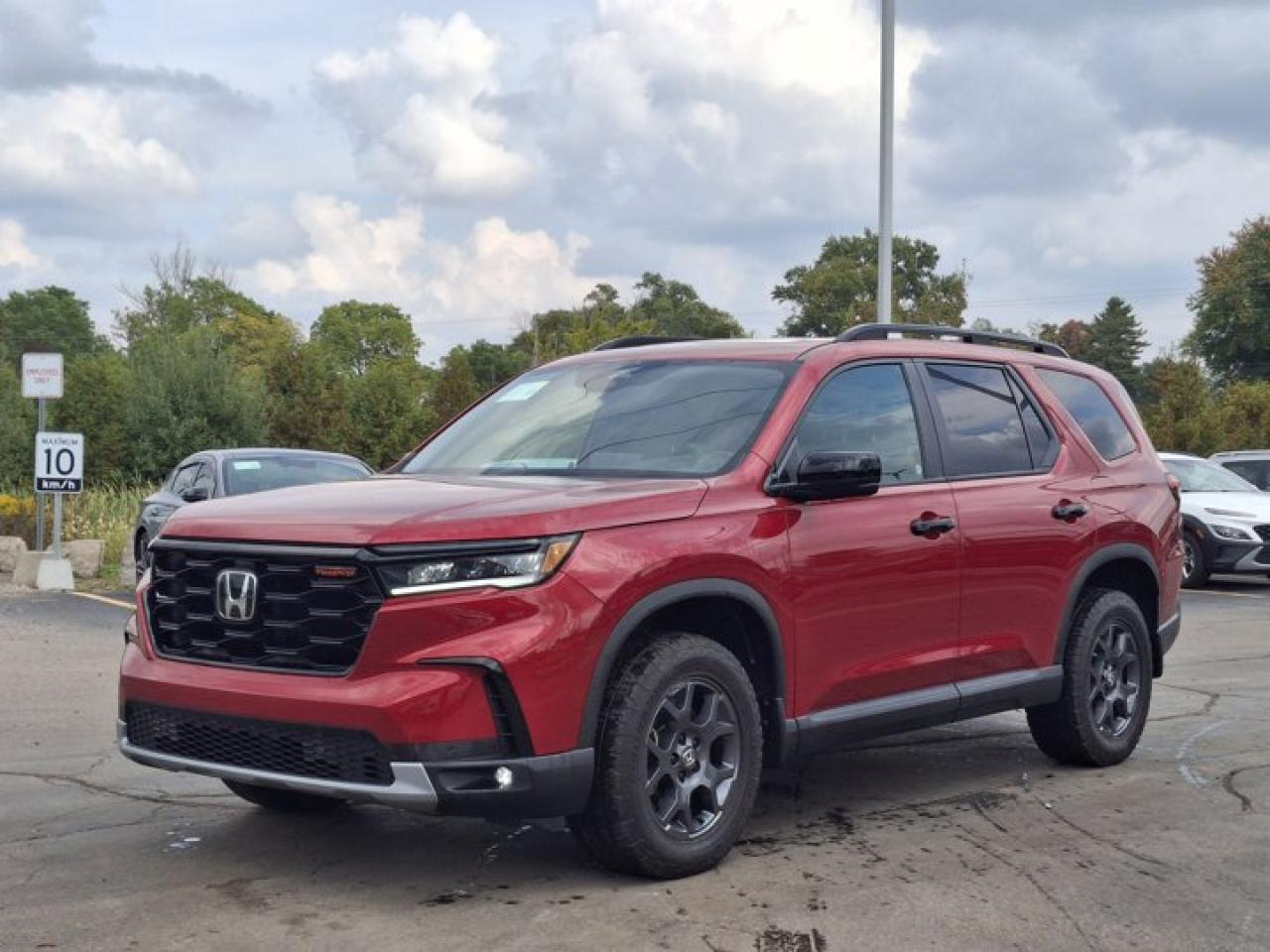 Used 2023 Honda Pilot TrailSport AWD | Leather | Sunroof | Adaptive Cruise | Heated Wheel + Seats | Power Seat & More ! for sale in Guelph, ON