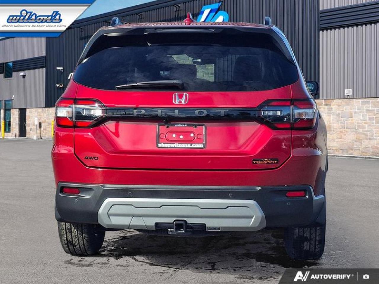 2023 Honda Pilot TrailSport AWD | Leather | Sunroof | Adaptive Cruise | Heated Wheel + Seats | Power Seat & More ! Photo