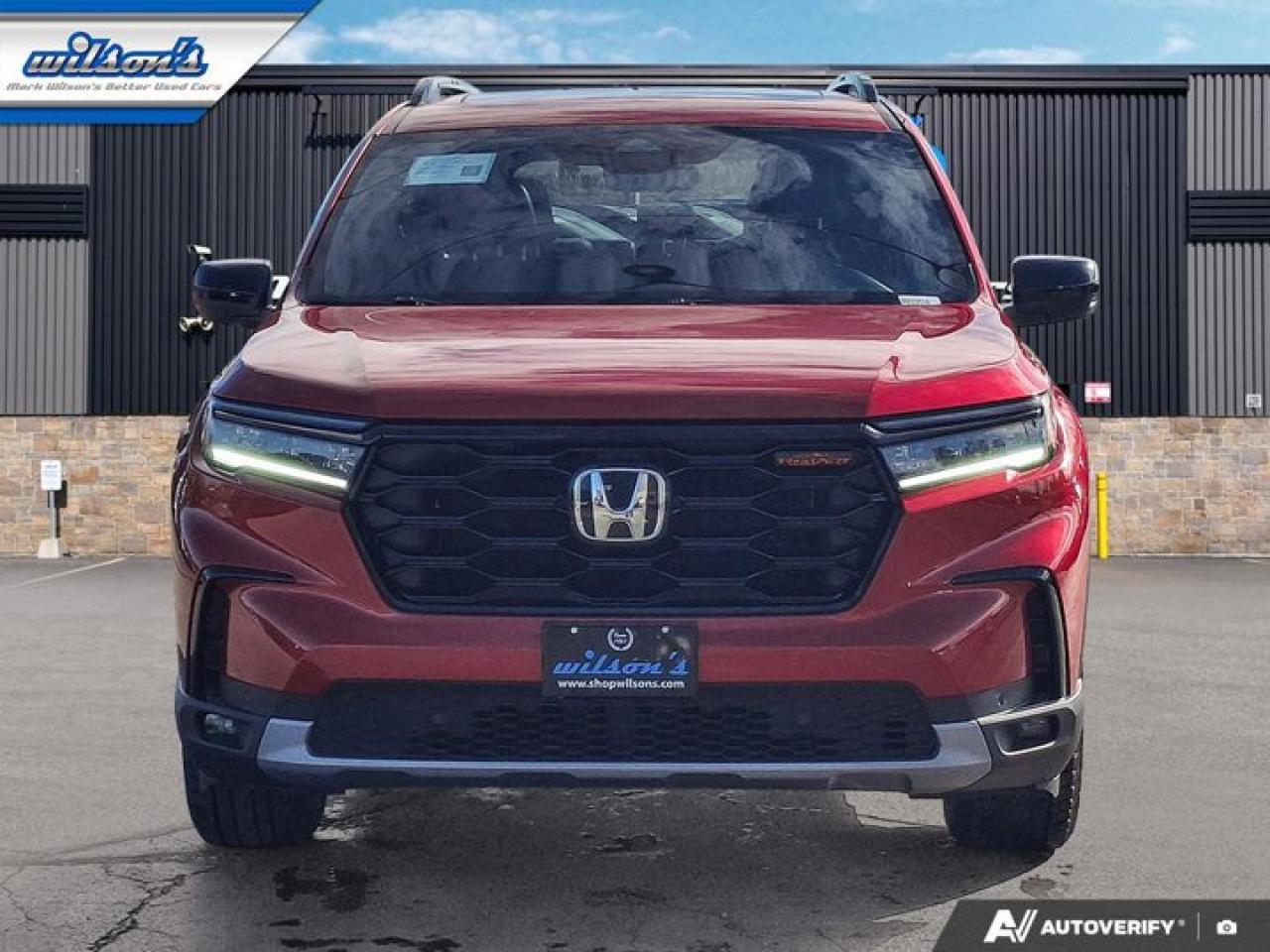 2023 Honda Pilot TrailSport AWD | Leather | Sunroof | Adaptive Cruise | Heated Wheel + Seats | Power Seat & More ! Photo