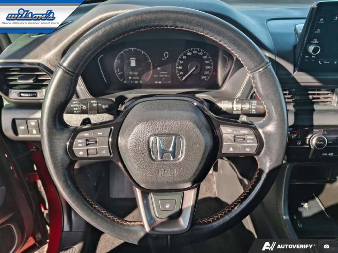 2023 Honda Pilot TrailSport AWD | Leather | Sunroof | Adaptive Cruise | Heated Wheel + Seats | Power Seat & More ! Photo