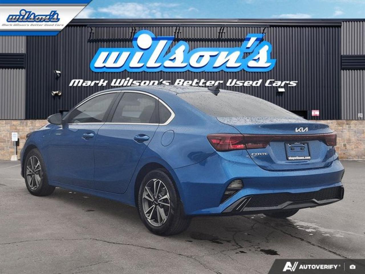 2022 Kia Forte EX | Heated Seats + Steering | Wireless Charger | Carplay | Reverse Cam | Lane Keep | BSM & More ! Photo2