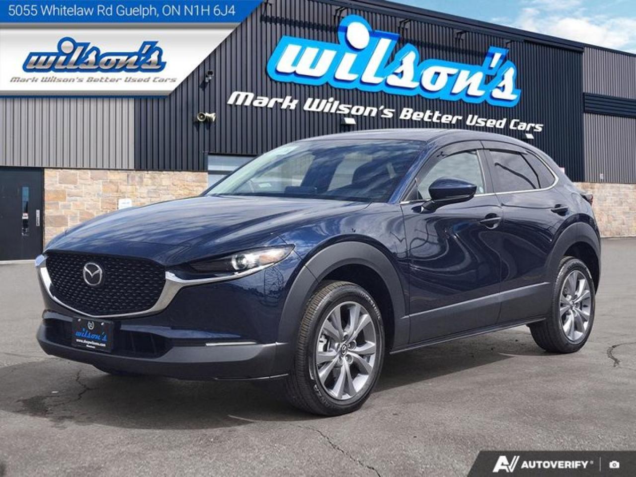 Used 2025 Mazda CX-30 GS Luxury AWD | Leather | Sunroof | Heated Seats + Steering | Adaptive Cruise | Carplay | and More ! for sale in Guelph, ON