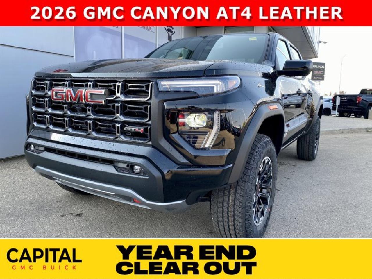 New 2026 GMC Canyon Crew Cab AT4 for sale in Edmonton, AB