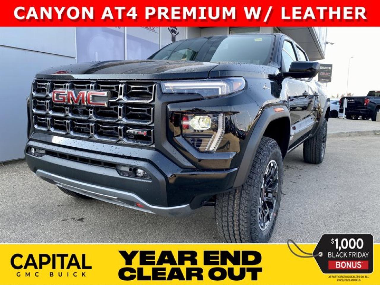 New 2026 GMC Canyon Crew Cab AT4 for sale in Edmonton, AB