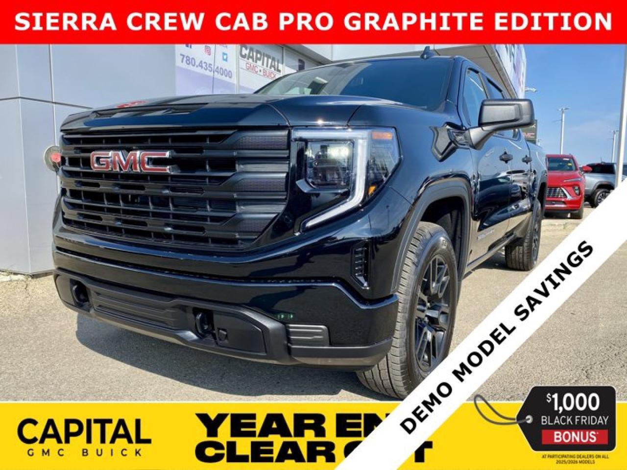New 2025 GMC Sierra 1500 Crew Cab Pro for sale in Edmonton, AB