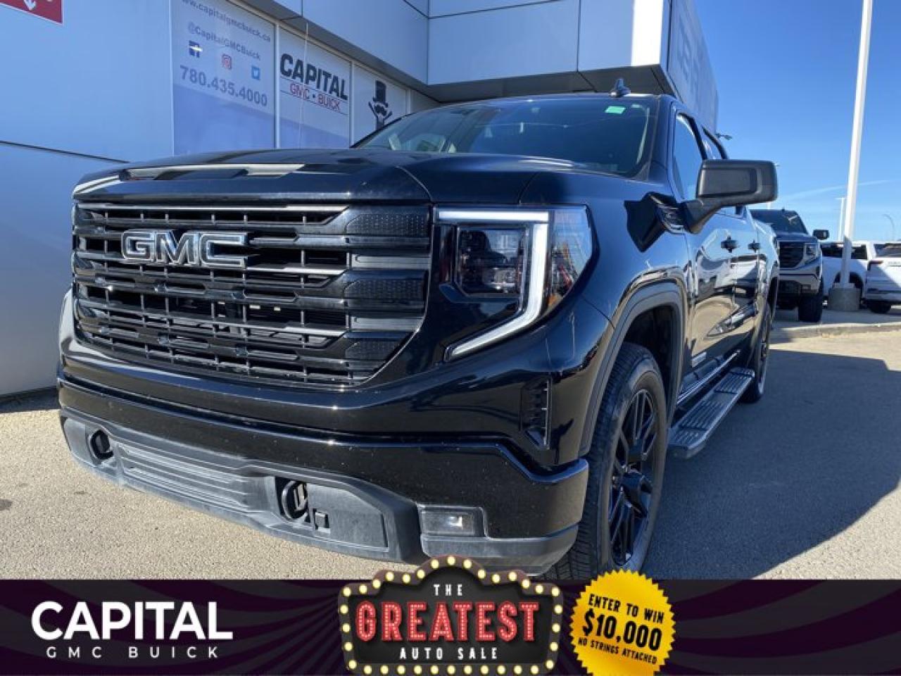 Used 2024 GMC Sierra 1500 Crew Cab Elevation * BUCKETS * BLACK PACKAGE * 5.3L V8 * for sale in Edmonton, AB