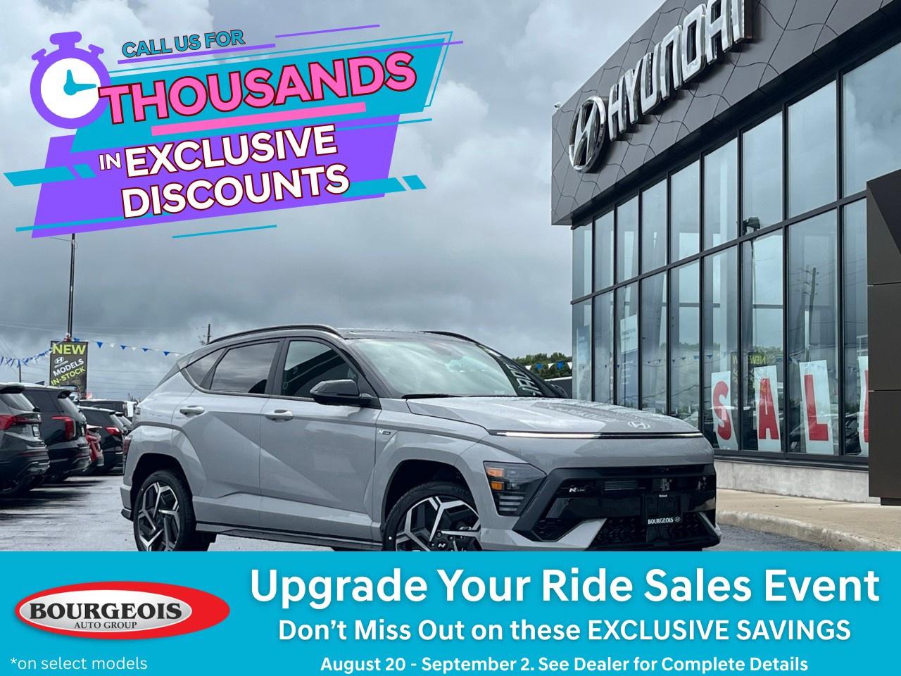 New 2026 Hyundai KONA 1.6T N Line Ultimate AWD w/Two-Tone Roof for sale in Midland, ON