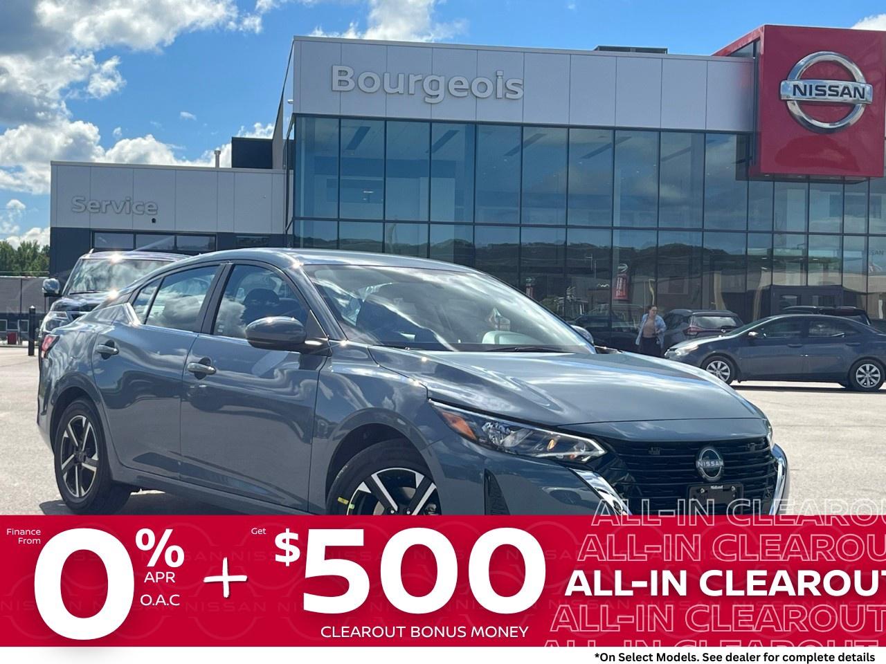 New 2025 Nissan Sentra SV CVT for sale in Midland, ON