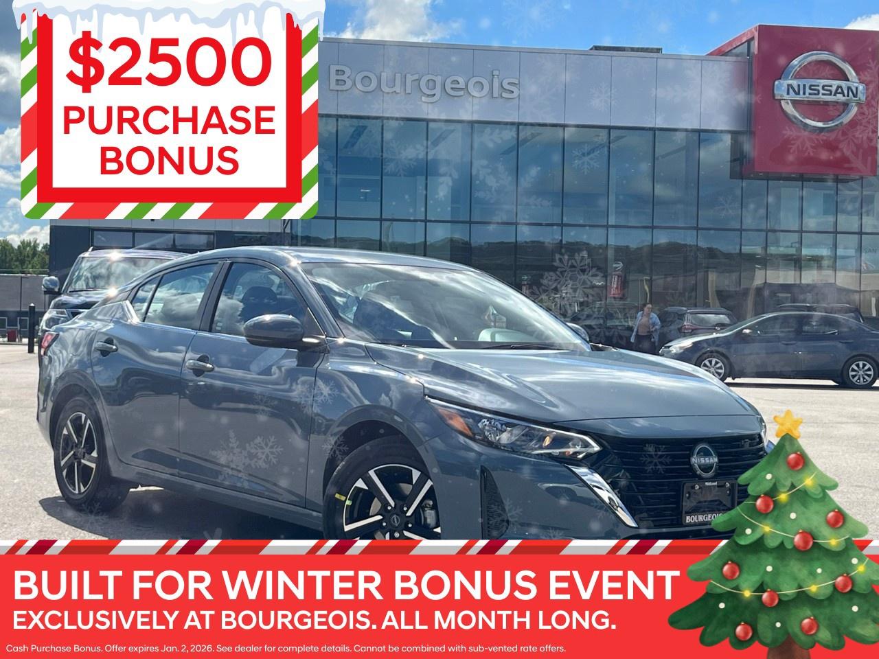 New 2025 Nissan Sentra SV CVT for sale in Midland, ON