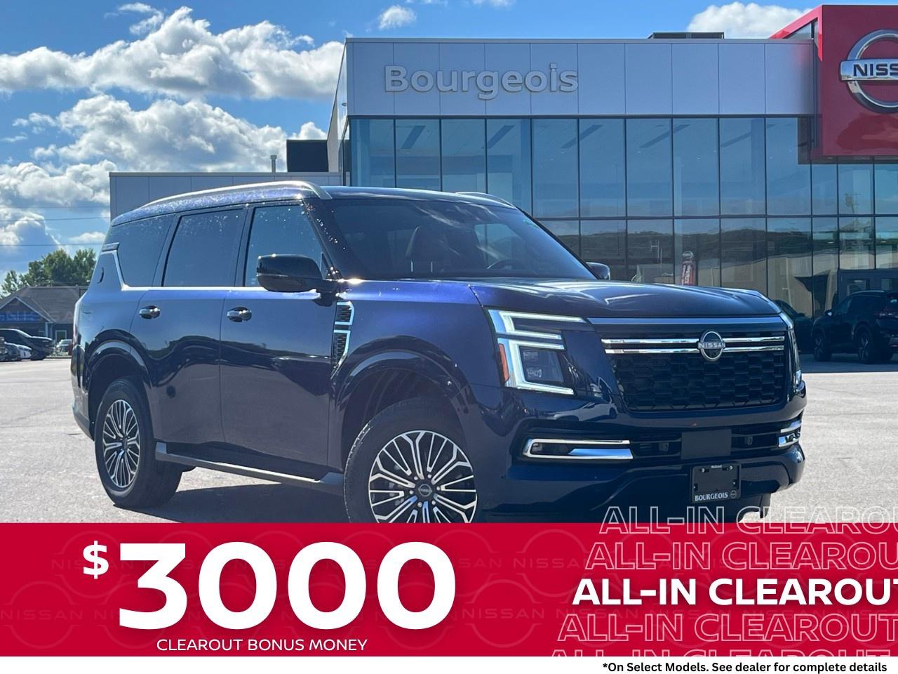 New 2026 Nissan Armada 4X4 PLATINUM for sale in Midland, ON