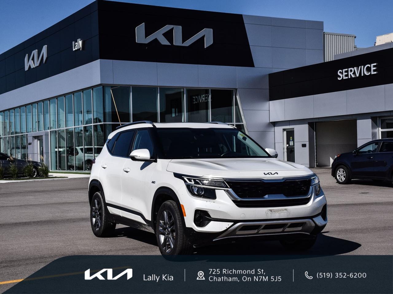 Used 2023 Kia Seltos EX New Arrival | Lease Return | Clean CarFax | Leather | Roof for sale in Chatham, ON