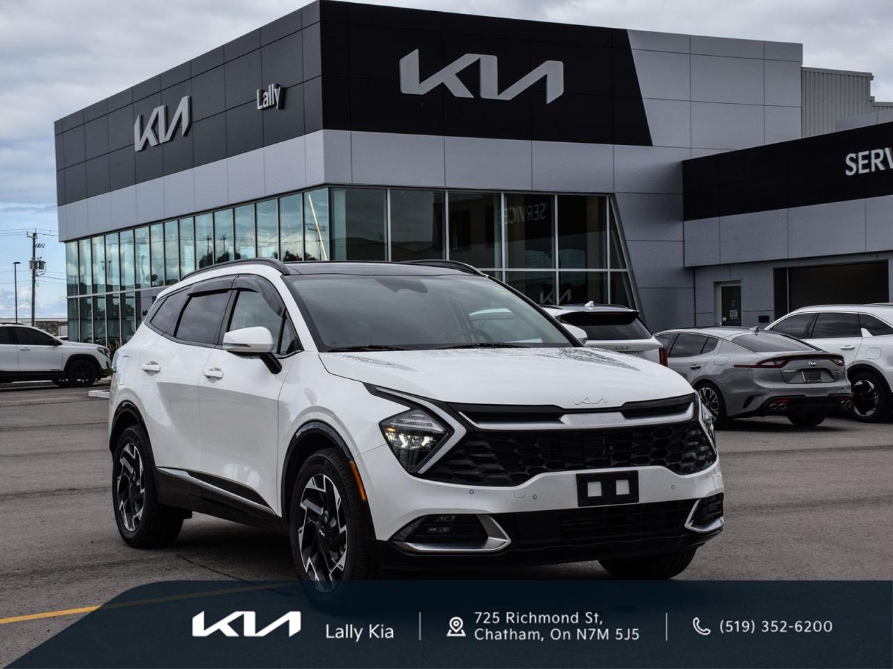 Used 2025 Kia Sportage Plug-In Hybrid EX Premium New Arrival | PHEV| Local Trade | Clean CarFax for sale in Chatham, ON