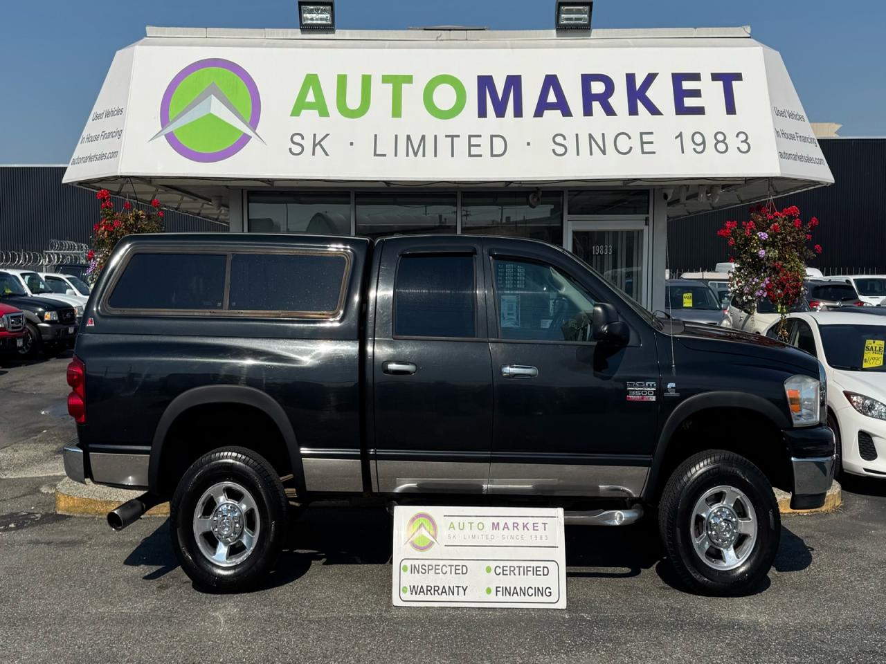 Used 2008 Dodge Ram 3500 SLT QUAD CAB 6.7L DIESEL 4WD INSPECTED & A WARRANTY TOO! for sale in Langley, BC