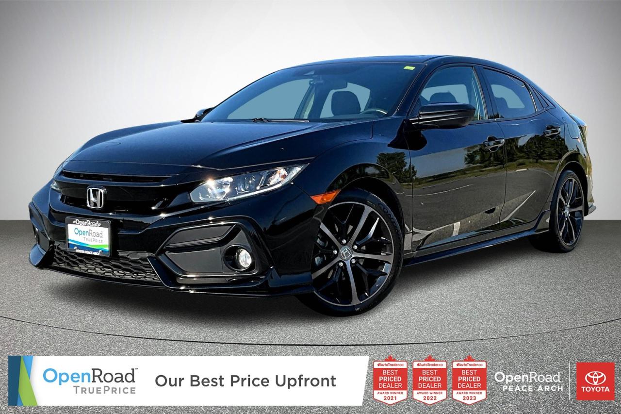 Used 2020 Honda Civic Hatchback Sport CVT for sale in Surrey, BC