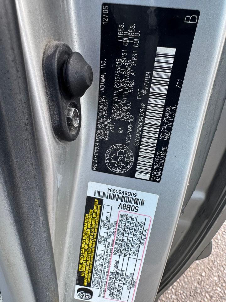 2006 Toyota Sienna AS IS, CE, RUNS AND DRIVES GREAT - Photo #16