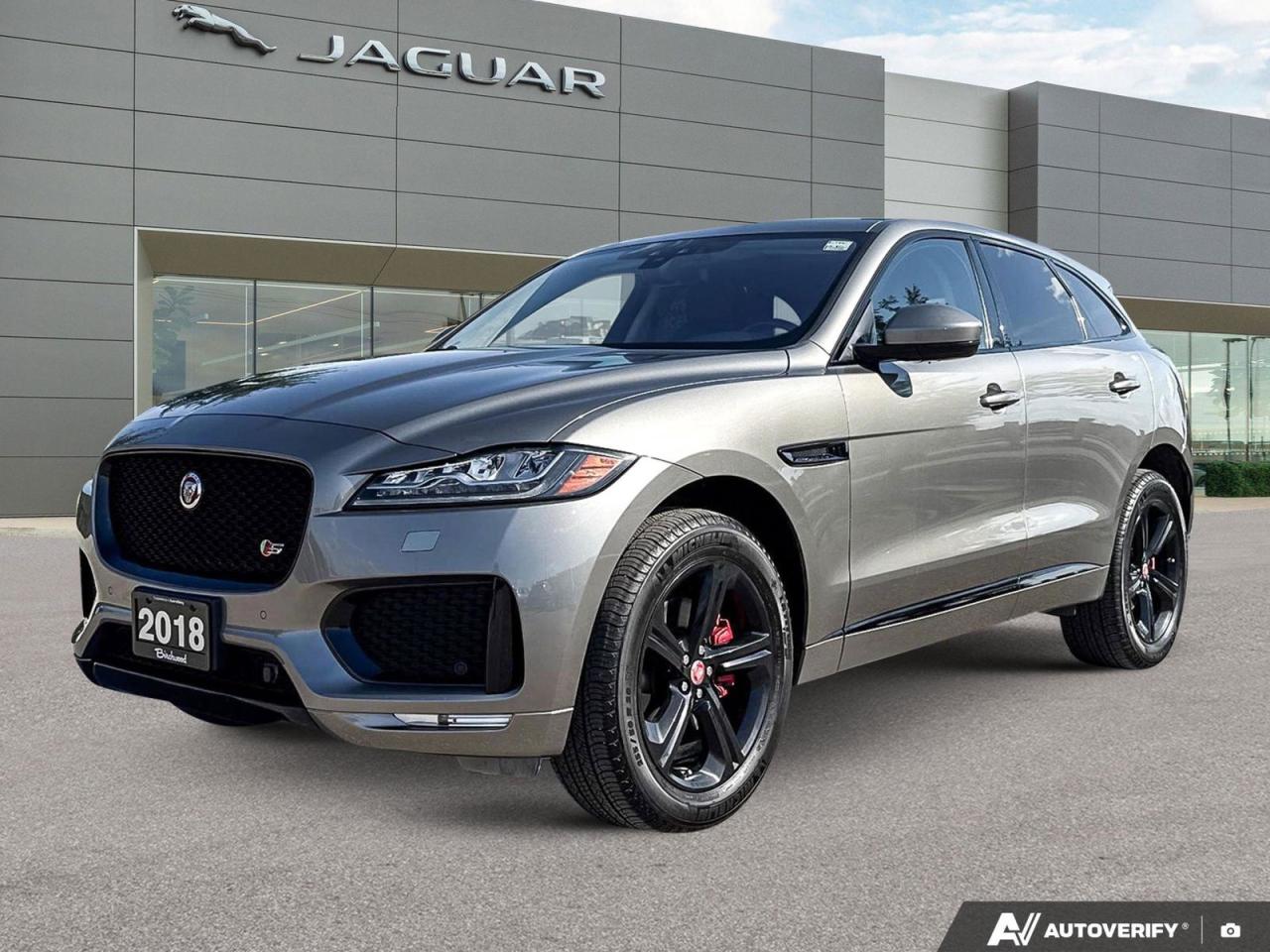 Used 2018 Jaguar F-PACE S PANO | No Accidents for sale in Winnipeg, MB