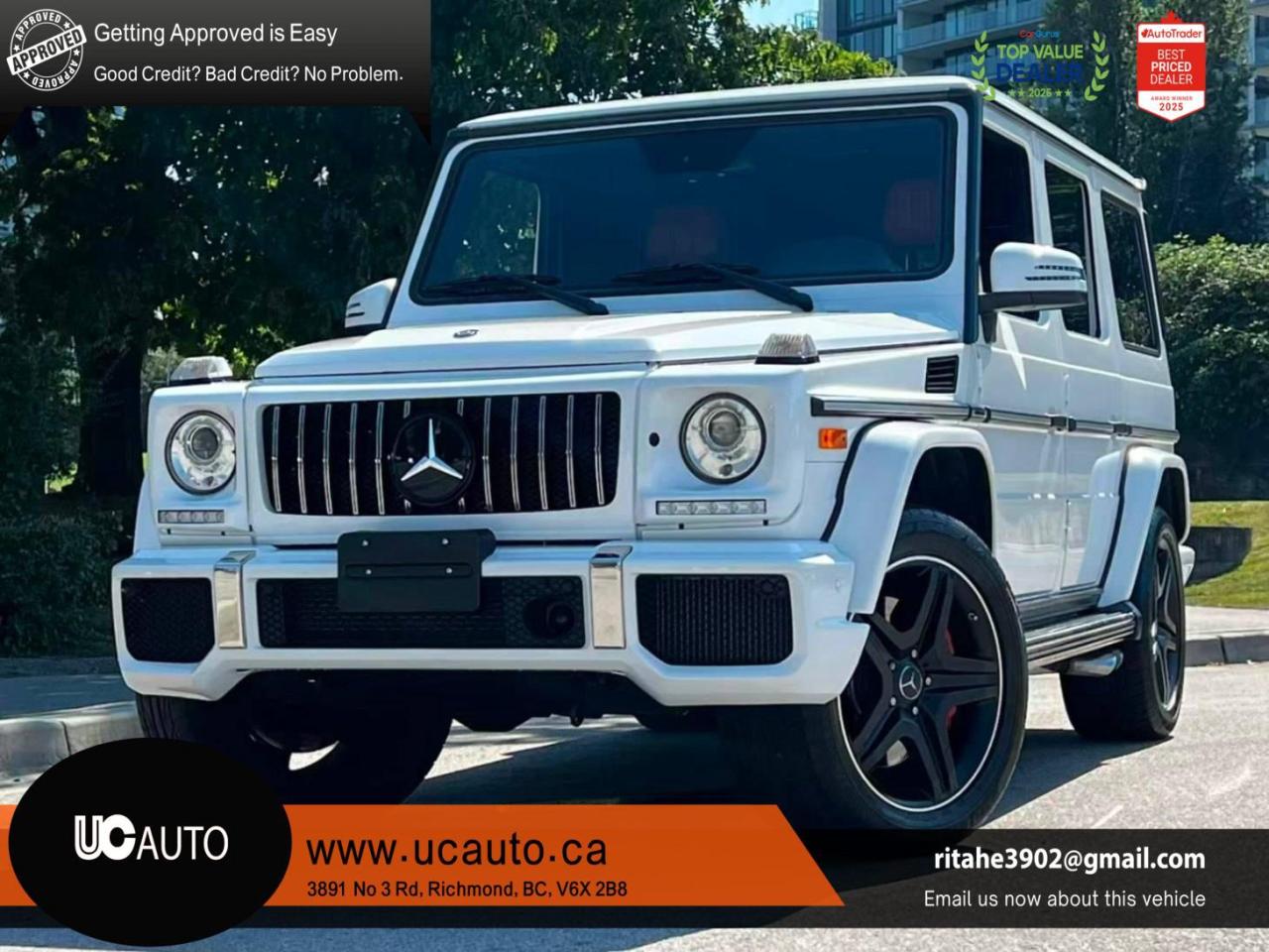 Used 2016 Mercedes-Benz G-Class AMG G 63/ NO ACCIDENT/ BC LOCAL for sale in Richmond, BC