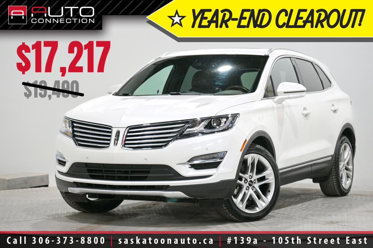 Used 2015 Lincoln MKC Reserve - AWD - ACCIDENT FREE - TECH PKG - LOW KMS for sale in Saskatoon, SK